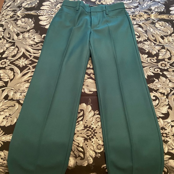 Beautiful emerald green suit pants - Picture 2 of 10